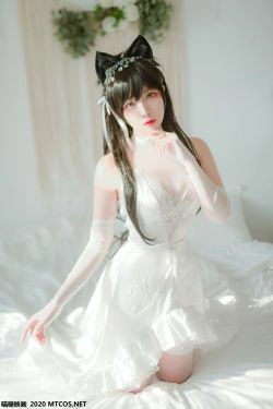 [喵糖映画] VOL.100 婚纱爱宕(40P)-猫女,COS