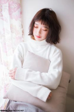 [喵糖映画] VOL.101 冬日毛衣(40P)-短发,毛衣,少女