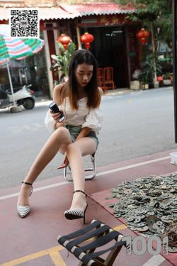 [一千零一夜IESS] 模特 西瓜 《逛古玩城2》(99P)-美腿,美脚