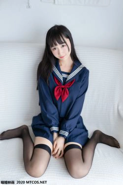 [喵糖映画] JKL.005 水手JK制服(42P)-萝莉,黑丝,水手服