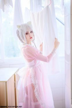[喵糖映画] VOL.149 粉色透明女仆(21P)-COS