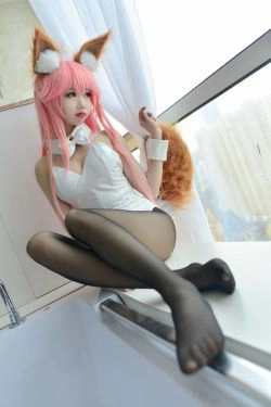 Cos小姐姐雪琪 玉藻前兔女郎(30P)-兔女郎