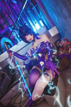 COS福利rioko凉凉子 魅魔芽衣(22P)-COS