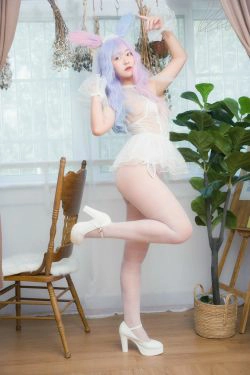 动漫博主大碗排面 婚纱兔白丝婚纱(23P)-婚纱,兔女郎