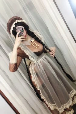 二次元巨乳美女鹿野希 透明女仆(97P)-女仆