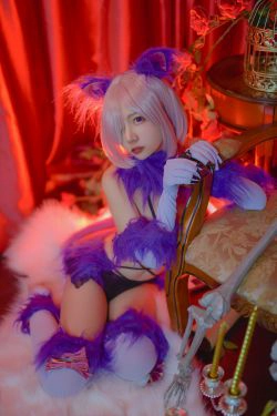 人气Coser二佐Nisa Fate玛修万圣(23P)-COS
