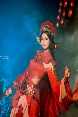 人气coser戚顾儿MIKI 王者荣耀 露娜一生所爱(14P)-COS