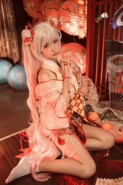 动漫博主南桃Momoko 不知火和服(13P)-和服,不知火舞