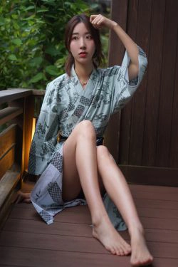 人气Coser黑川 温泉浴衣(13P)-和服