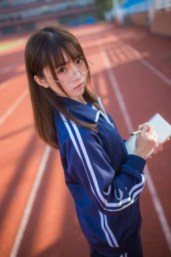 动漫博主Kitaro_绮太郎 蓝色运动服女孩(13P)-校服,阳光,软妹