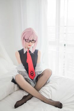 动漫博主南桃Momoko 玛修制服(29P)-COS