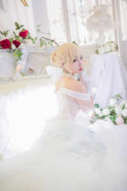人气Coser二佐Nisa 花嫁(30P)-COS