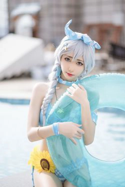 动漫博主南桃Momoko 琪亚娜泳装(15P)-泳装,COS