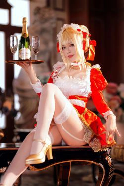 半半子 尼禄女仆(32P)-COS
