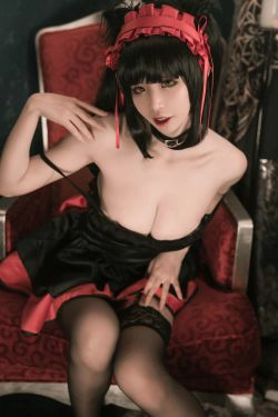 动漫博主爱老师_PhD 狂三 猫咪内衣(9P)-COS