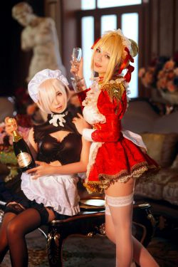 半半子&面饼仙儿 Claudius x Kyrielight Maid(22P)-女仆