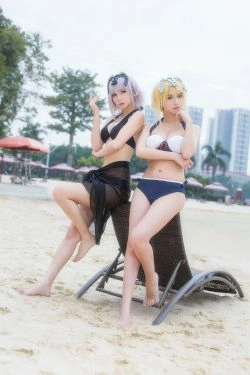 超人气Coser鳗鱼霏儿&大肉丸Amiee 贞德(58P)-COS