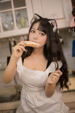 大眼萌妹黑猫猫OvO 厨房(11P)-猫女