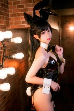 动漫博主蠢沫沫 爱宕兔女郎(40P)-兔女郎