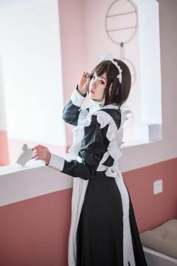 萌妹是青水 女仆(35P)-女仆