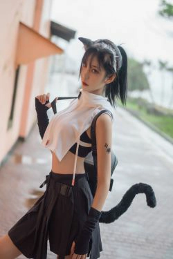 动漫博主南桃Momoko 黑日常(10P)-COS