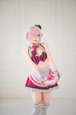 萌妹菌烨tako 玛修情人节女仆(9P)-COS