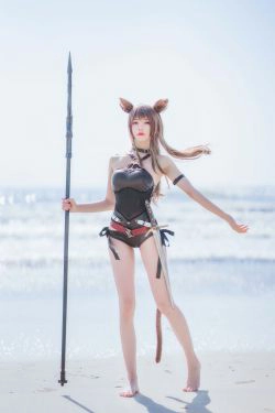 桜桃喵 天火泳装(25P)-海边,COS