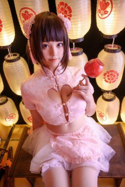 萌系小姐姐蜜汁猫裘 中华娘(34P)-COS