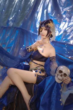 小姐姐弥音音ww 蓝色魅影(11P)-COS