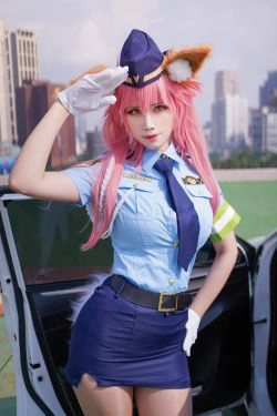 Coser萱-KaYa 玉藻前 女警裝(20P)-女警,COS