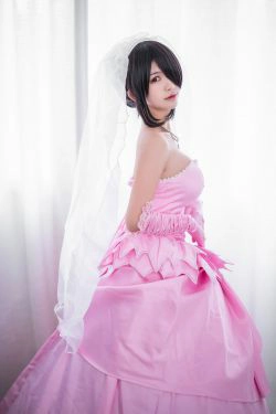 超人气Coser鳗鱼霏儿 狂三系列 婚纱(14P)-婚纱,COS