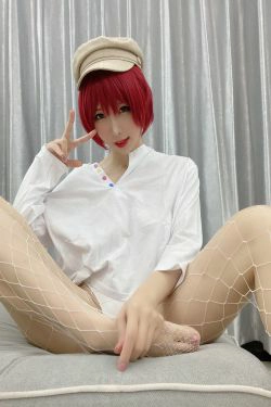 二次元巨乳美女鹿野希 白色网袜(50P)-网袜
