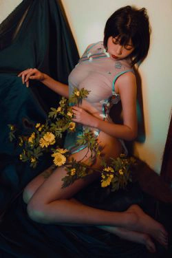萌妹奈汐酱nice 小雏菊(18P)-透视,情趣内衣