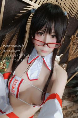 萌妹子Coser摇摇乐yoyo 巫女(100P)-COS