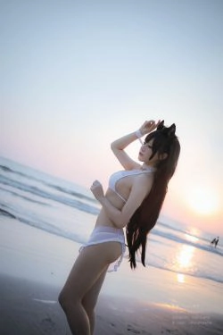萌妹子Nyako喵子 爱宕泳装(25P)-泳装,海边