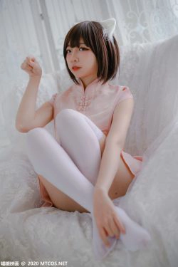 [喵糖映画] HML.026 粉系旗袍(21P)-粉嫩,猫女