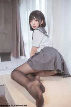 [喵糖映画] JKL.017 黑丝JK制服(21P)-丝袜,JK