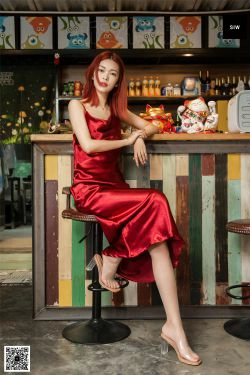 [斯文传媒SIW]  悦悦 烈焰红裙(60P)-长裙,高贵,优雅,美脚