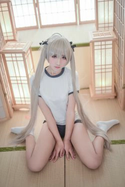 [COS福利] 动漫博主九曲Jean - 缘之空穹妹(40P)-COS