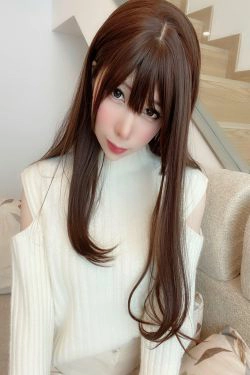 [COS福利] 二次元巨乳美女鹿野希 - 草莓女友(73P)-毛衣,白丝