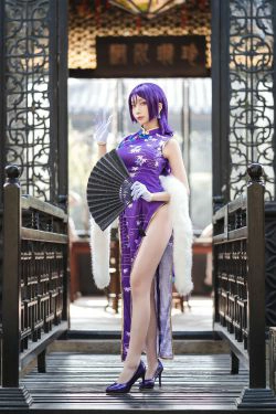 [COS福利] 萌娘迷失人形QUQ - 源赖光(16P)-COS