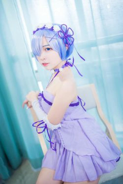 [COS福利] 人气Coser二佐Nisa - 蕾姆生日(12P)-COS