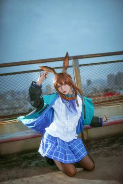 [COS福利] 动漫博主北之北 - 明日方舟 阿米娅(9P)-COS