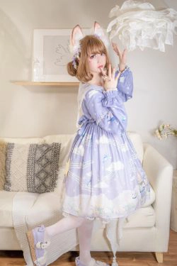 [COS福利] 动漫博主弦音sic - Lolita乐队猫(9P)-COS