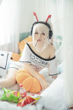 [COS福利] 大眼萌妹黑猫猫OvO - 肥宅凌波(19P)-COS