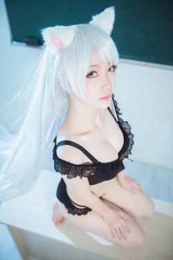 [COS福利] 大胸萌妹妖少you1 - 羽川翼(11P)-COS