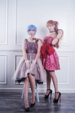[COS福利] 小姐姐弥音音ww - 明日香 兰格丽(19P)-COS