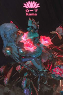 [COS福利] 微博萌妹蓝小沂KiKi - 愛もてかれるは恋無きなり(13P)-COS