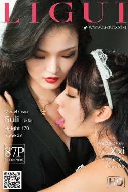 [丽柜Ligui] 网络丽人 Model 苏黎&汐汐(88P)-情趣,丝袜