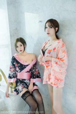 [爱蜜社IMiss] Vol.493 @Lavinia肉肉&@LindaLinda(73P)-和服,睡衣,丝袜,姐妹花